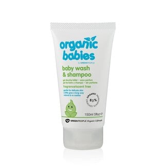 Green People Organic babies baby wash & shampoo scent free 150 Milliliter