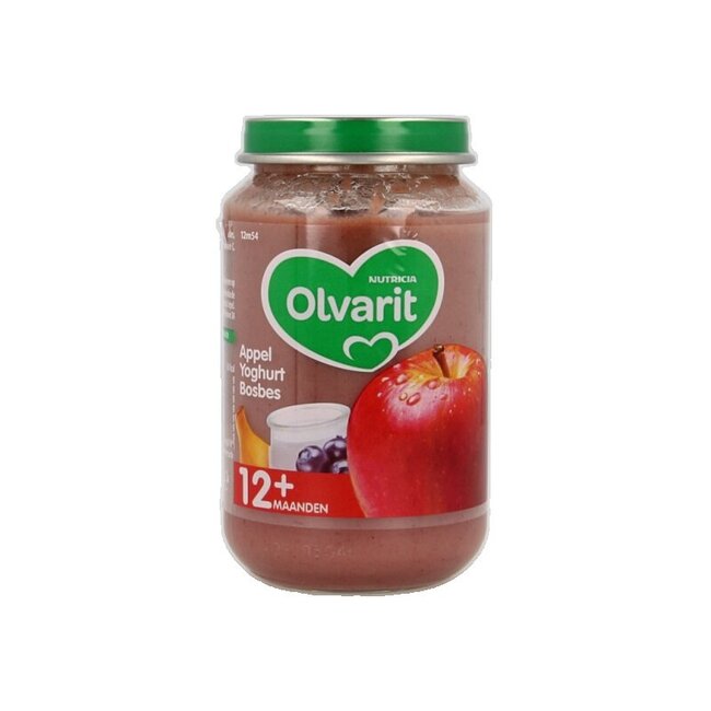 Appel yoghurt bosbes 12M54 200 Gram