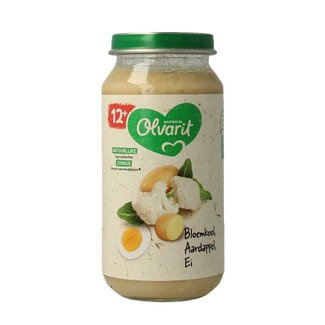 Olvarit Olvarit Bloemkool aardappel ei 12M04 250 Gram