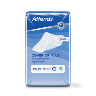 Attends Attends Cover dri+ 60 x 60 50 Stuks