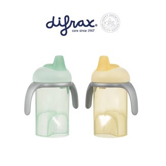 Difrax Difrax Anti lekbeker met zachte tuit assorti 1 Stuks