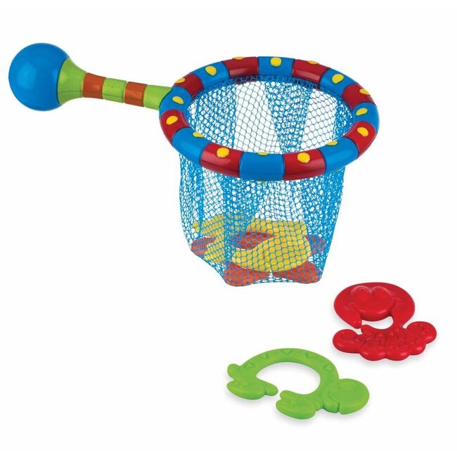 Badspeeltje net met 4 speeltjes 1 Set