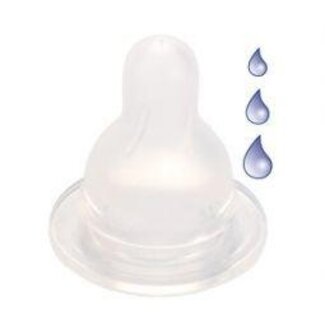 Difrax Difrax Flesspeen soft 1-2-3 natural 2 Stuks