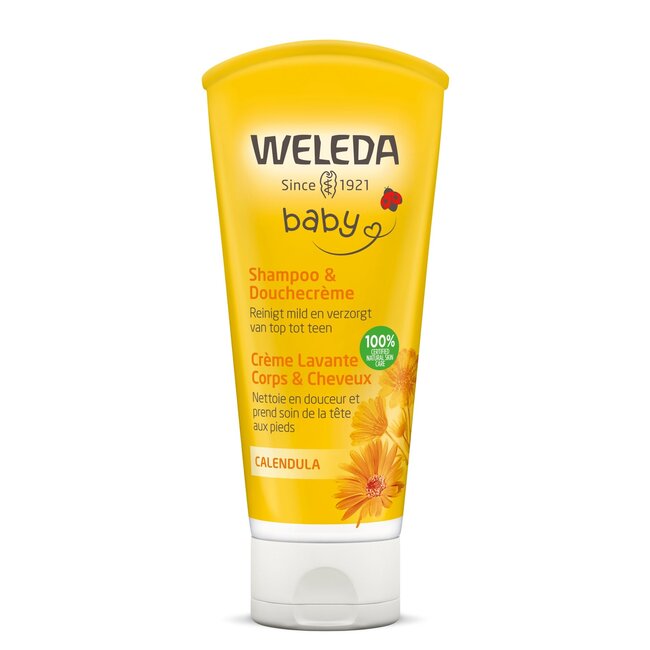 Calendula baby shampoo & douchecreme 200 Milliliter