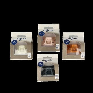 Difrax Fopspeen verstevigd dental 12+ maanden assorti 1 Stuks
