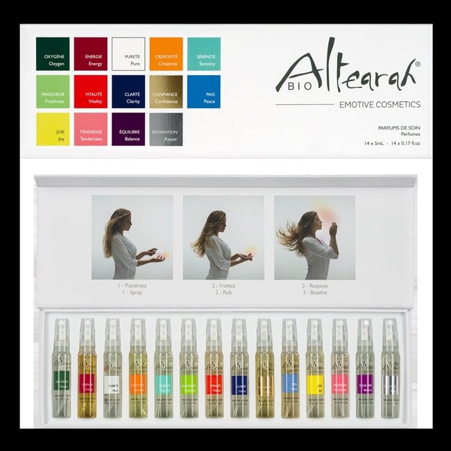 Parfum de soin box 14x5ml bio 1 Set