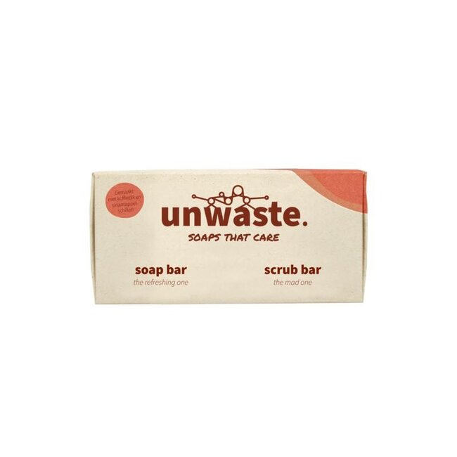 Duopack soap bar & scrub bar 1 Stuks