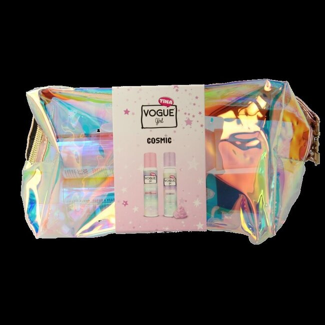 Geschenkverpakking girl toilettas holo deo en foam 1 Set