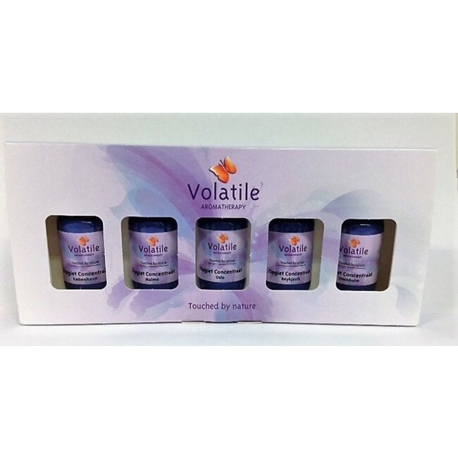Cadeauverpakking sauna opgiet 5 x 30ml 1 Set