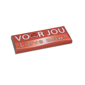 Voor Jou! Voor Jou! Wensreep melkchocolade lieve mam 70 Gram