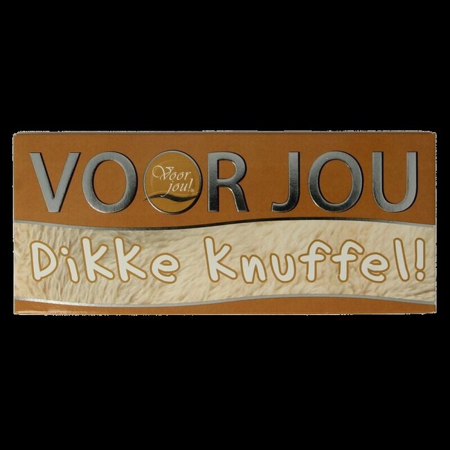 Wensreep melkchocolade knuffel 70 Gram