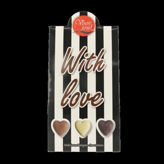Voor Jou! Coffret cadeau Pour Toi ! noir & blanc with love 100 g