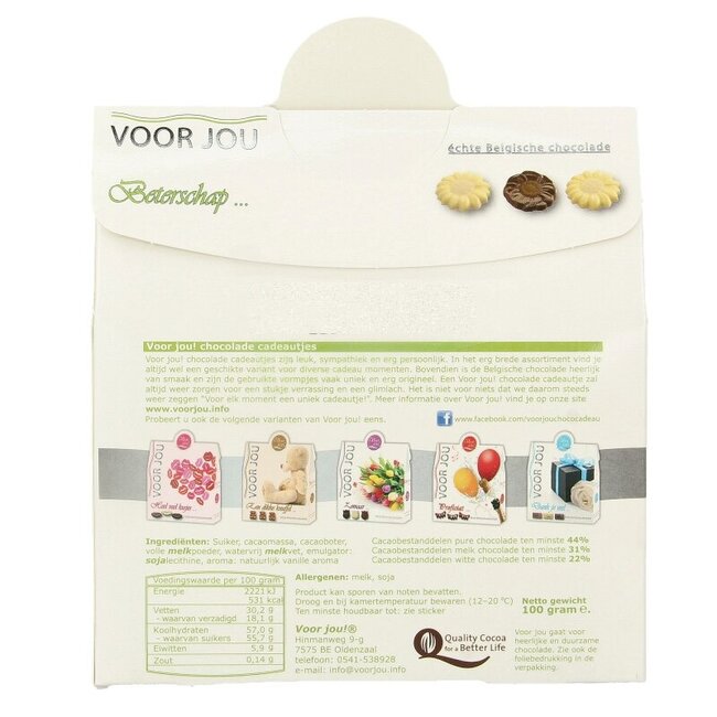 Voor Jou! Cadeau doos young beterschap 100 Gram