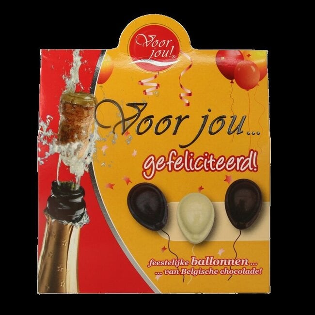 Cadeau doos gefeliciteerd 100 Gram
