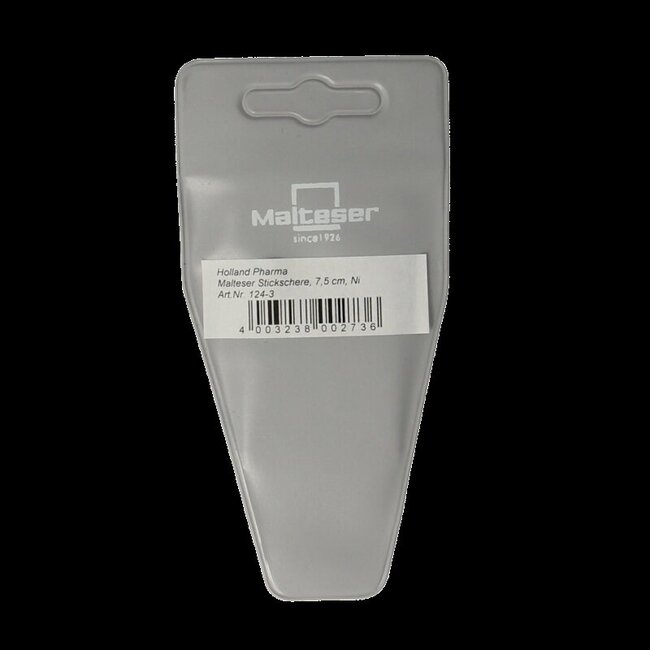 Ciseaux à broder Malteser droits mini 124-3, 1 pièce