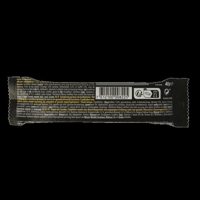 Isostar Energy sport bar cereals & banana single 40 Gram