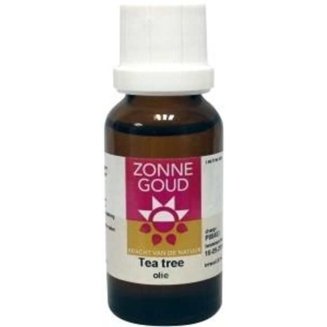 Zonnegoud Tea tree etherische olie 20 Milliliter
