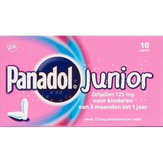 Panadol Panadol Junior 125mg 10 Zetpillen