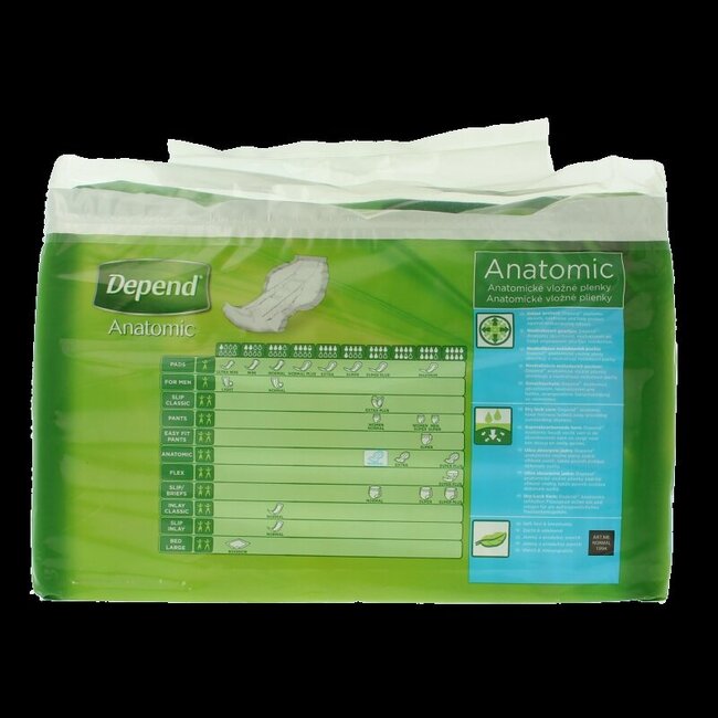 Depend Anatomic normaal 16 Stuks