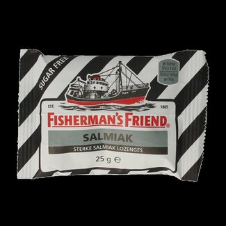 Fisherman's Friend Fisherman's Friend Salmiak suikervrij 25 Gram