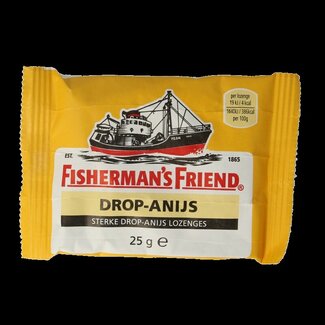 Fisherman's Friend Fisherman's Friend Sterk drop-anijs 25 Gram