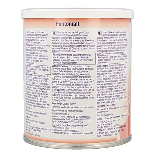 Fantomalt Poeder 400 Gram
