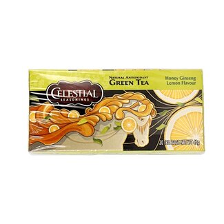 Celestial Season Celestial Season Honey lemon ginseng green tea  20 Zakjes