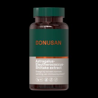 Bonusan Bonusan Astragalus eleuterhococcus-shiitake extract 90 Capsules
