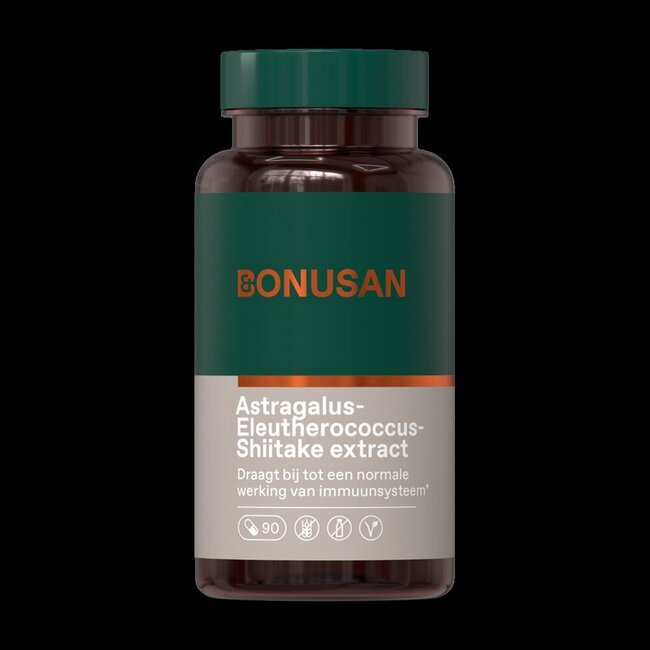 Bonusan Astragalus eleuterhococcus-shiitake extract 90 Capsules