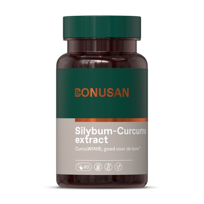 Bonusan Silybum curcuma extract 60 Capsules