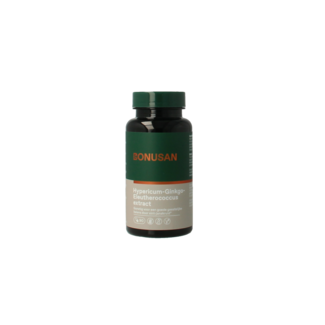 Bonusan Bonusan Hypericum ginkgo eleutherococcus extract 90 Capsules
