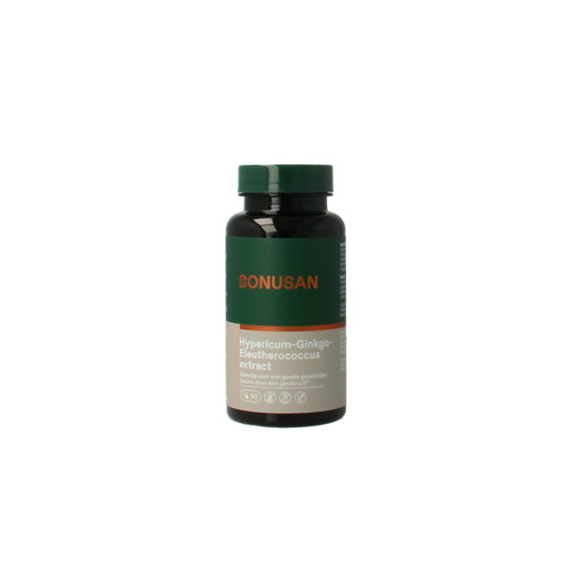 Bonusan Hypericum ginkgo eleutherococcus extract 90 Capsules