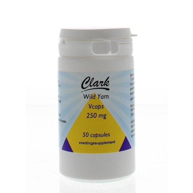 Clark Wilde yam 250mg 50 Vegetarische capsules