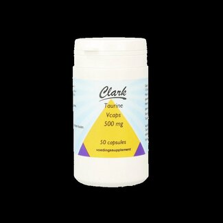 Clark Clark Taurine 500mg 50 Capsules