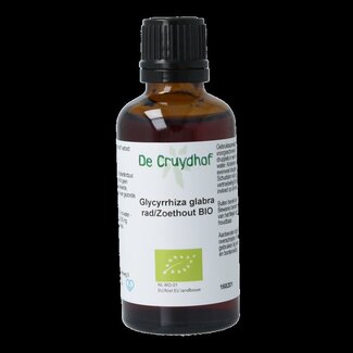 Cruydhof Cruydhof Glycyrrhiza glabra radix / teinture de réglisse bio 50 ml