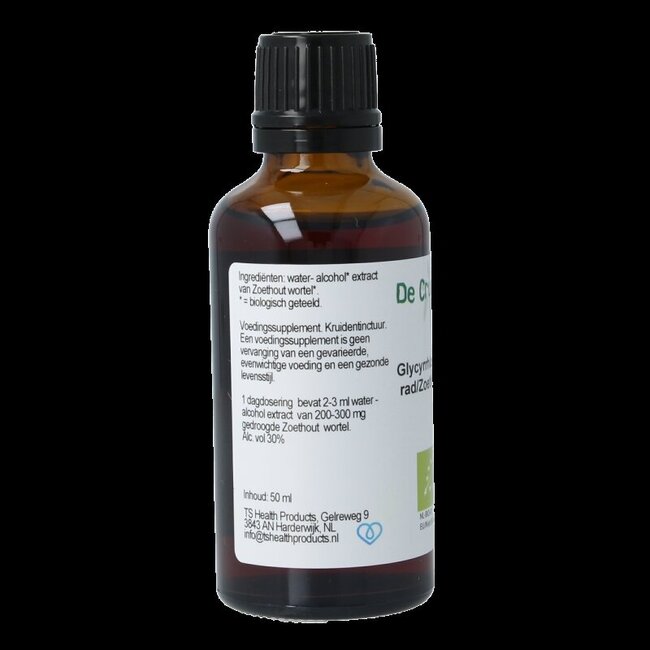 Cruydhof Glycyrrhiza glabra radix / teinture de réglisse bio 50 ml