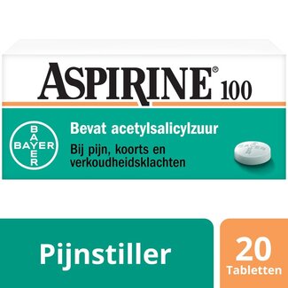 Aspirine Aspirine Acetylsalicylzuur 100mg 20 Tabletten