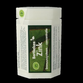 Berthelsen Berthelsen Zink gluconaat 20mg 120 Tabletten