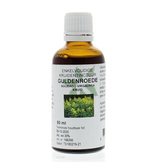 Cruydhof Solidago virg herb / guldenroede tinctuur 50 Milliliter