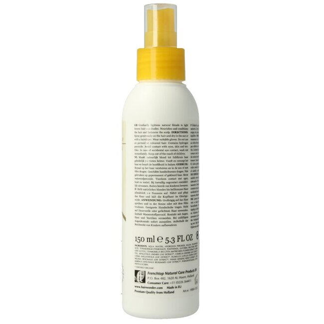 Henna Plus Natural blond lightening spray 150 Milliliter