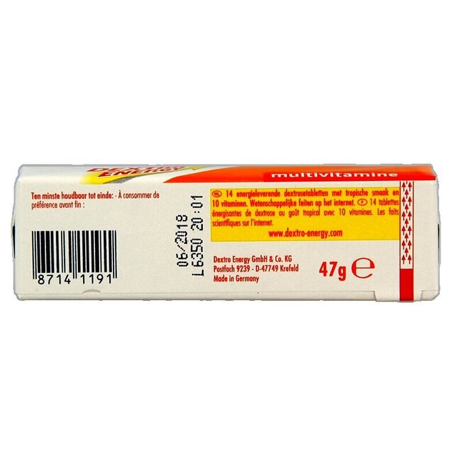 Dextro Multivitamine tablet 47 gram 1 Rol