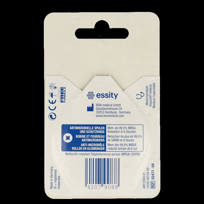 Leukopor Hechtpleister Eurolock 5m x 1.25cm 1 Stuks