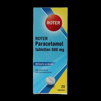 Roter Roter Paracétamol 500 mg 20 comprimés