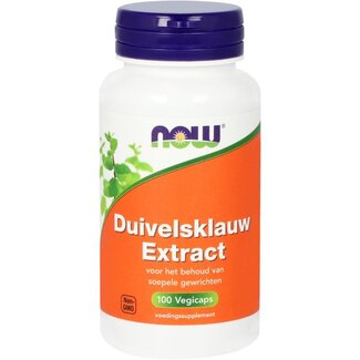NOW NOW Duivelsklauw extract 100 Vegetarische capsules