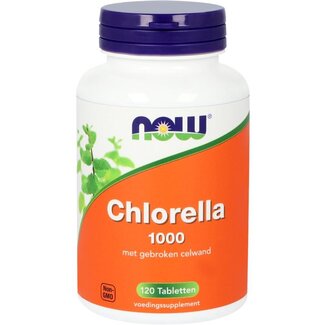 NOW NOW Chlorella 1000mg 120 Tabletten