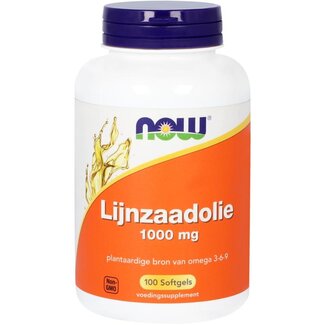 NOW NOW Lijnzaadolie 1000mg 100 Softgels