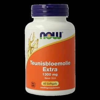 NOW NOW Teunisbloemolie extra 1300mg 60 Softgels
