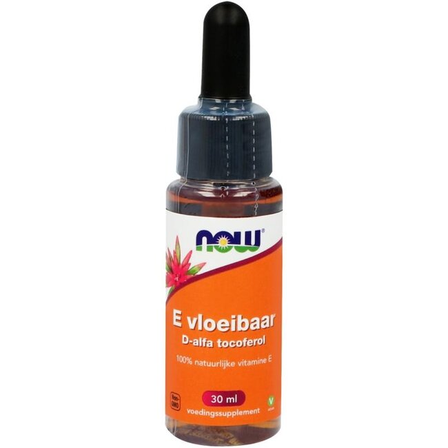 NOW E-vloeibaar d-alfa tocoferol 30 Milliliter