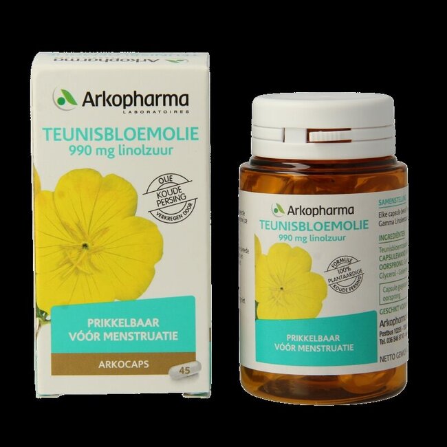 Arkogélules Huile d'Onagre 45 Capsules