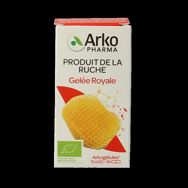 Arkogélules Gelée Royale Bio 45 Gélules